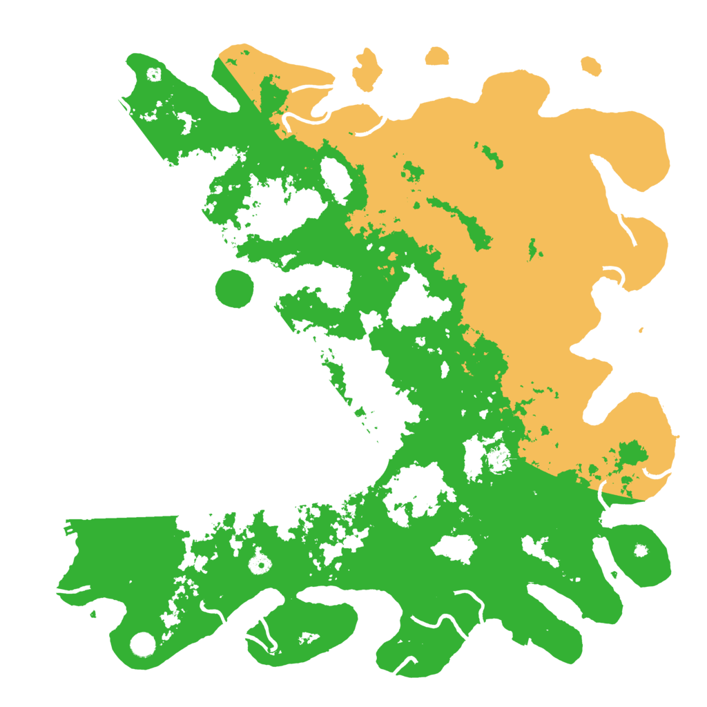 Biome Rust Map: Procedural Map, Size: 5000, Seed: 1938713313