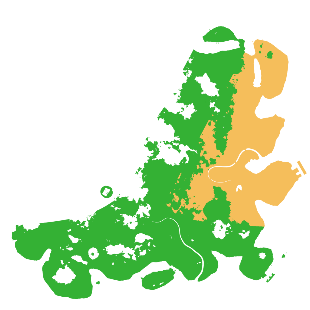 Biome Rust Map: Procedural Map, Size: 4250, Seed: 1668393446