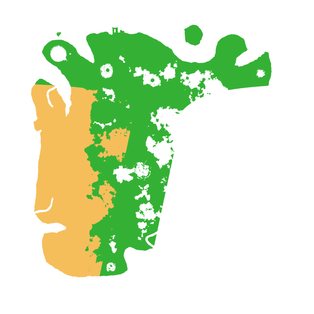 Biome Rust Map: Procedural Map, Size: 3500, Seed: 390047282