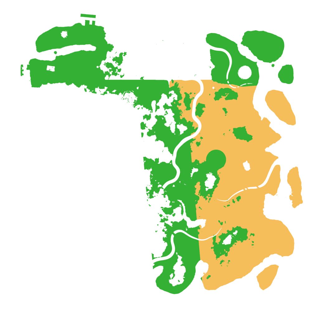 Biome Rust Map: Procedural Map, Size: 4250, Seed: 14989444