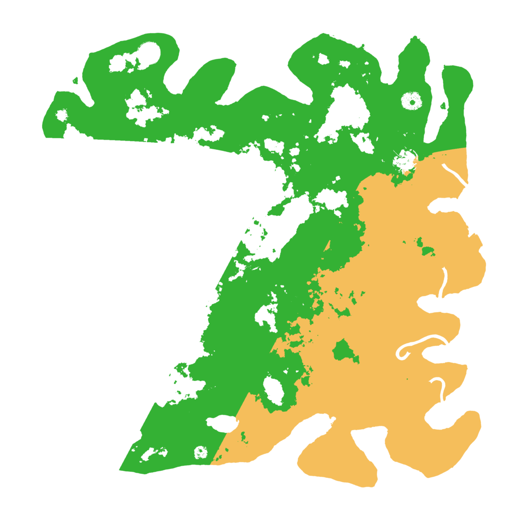 Biome Rust Map: Procedural Map, Size: 4000, Seed: 1299590910