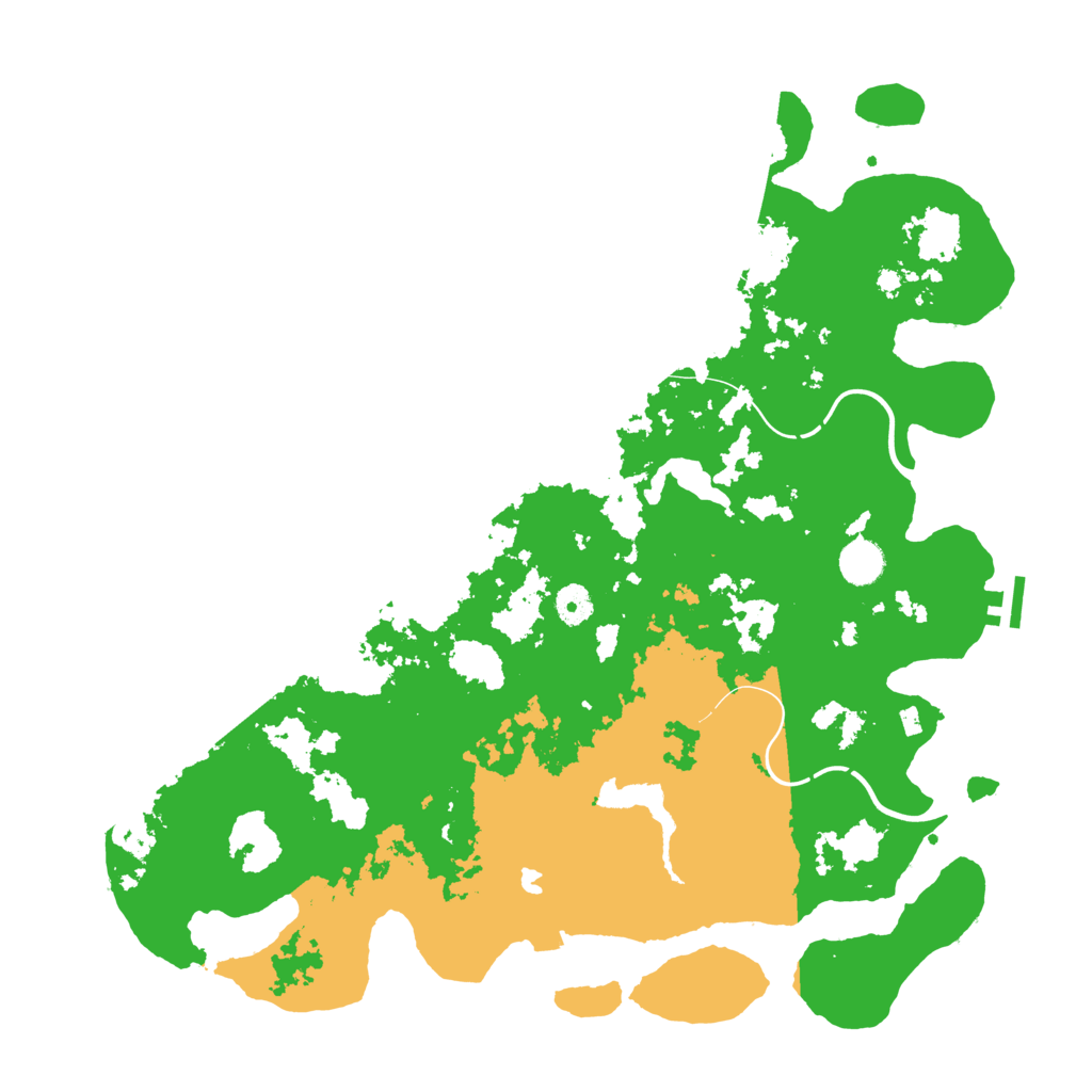 Biome Rust Map: Procedural Map, Size: 4250, Seed: 387611347