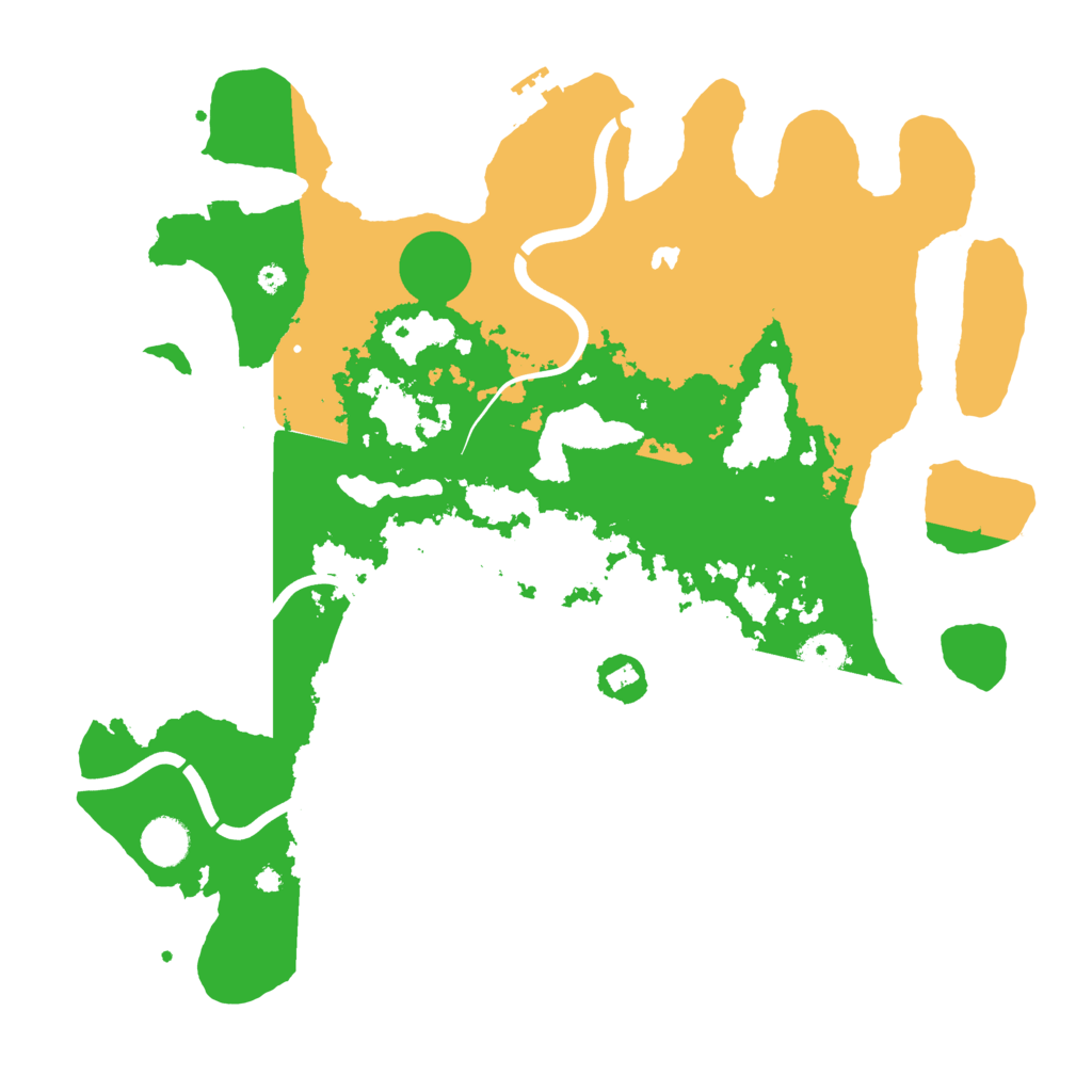Biome Rust Map: Procedural Map, Size: 4000, Seed: 1025655935