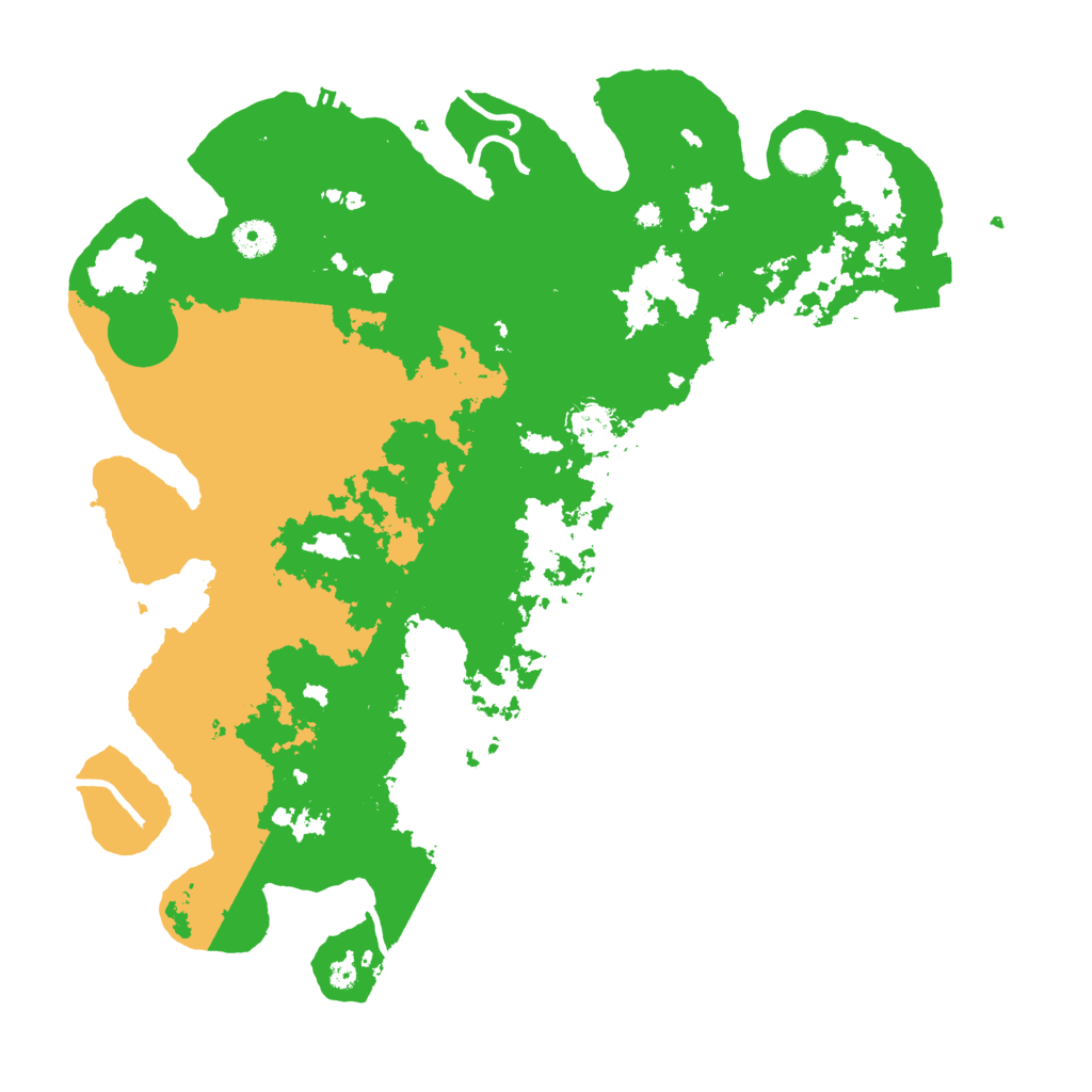 Biome Rust Map: Procedural Map, Size: 4100, Seed: 54348317