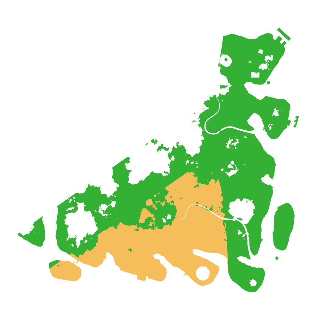 Biome Rust Map: Procedural Map, Size: 3950, Seed: 68034026