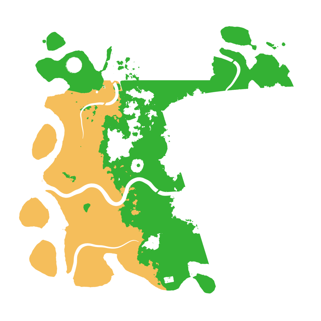 Biome Rust Map: Procedural Map, Size: 3650, Seed: 69135184
