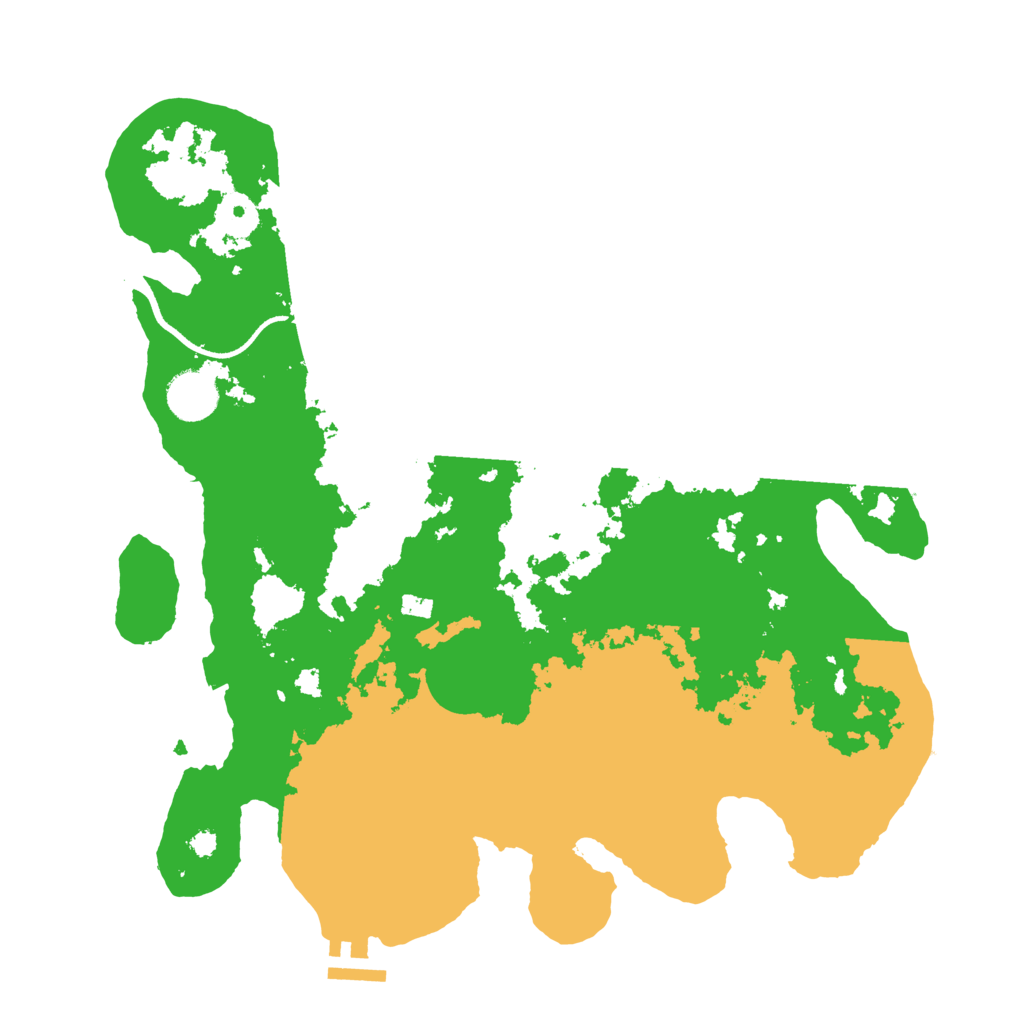 Biome Rust Map: Procedural Map, Size: 3550, Seed: 26412386