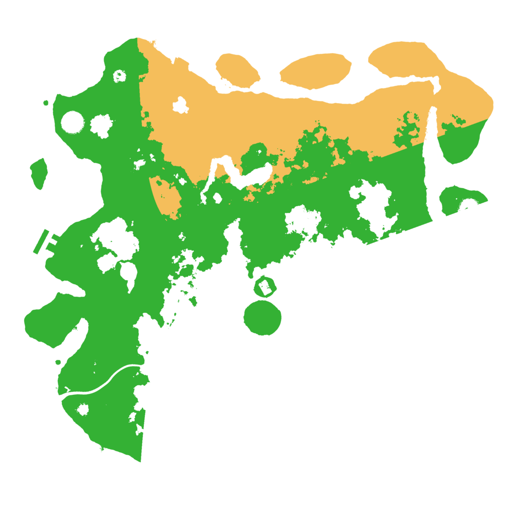 Biome Rust Map: Procedural Map, Size: 4000, Seed: 143203766