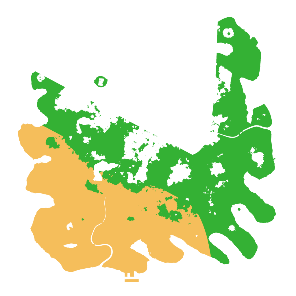Biome Rust Map: Procedural Map, Size: 4250, Seed: 449200183