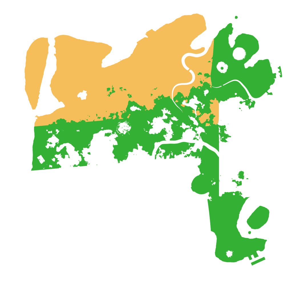 Biome Rust Map: Procedural Map, Size: 4000, Seed: 315632041