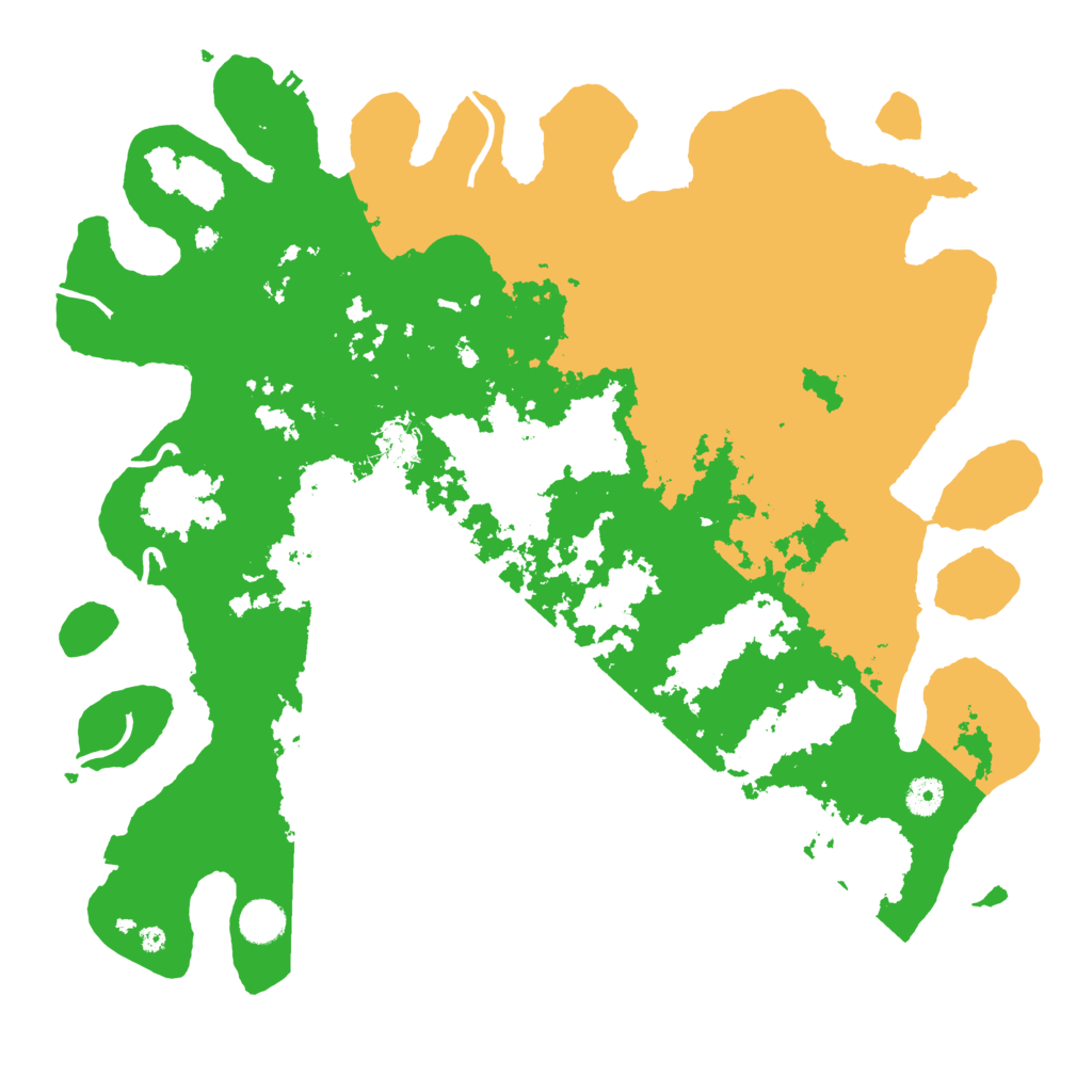 Biome Rust Map: Procedural Map, Size: 4300, Seed: 78756037