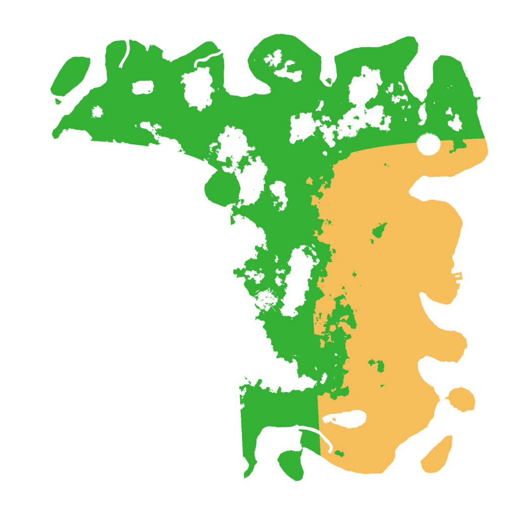 Biome Rust Map: Procedural Map, Size: 4100, Seed: 3380442