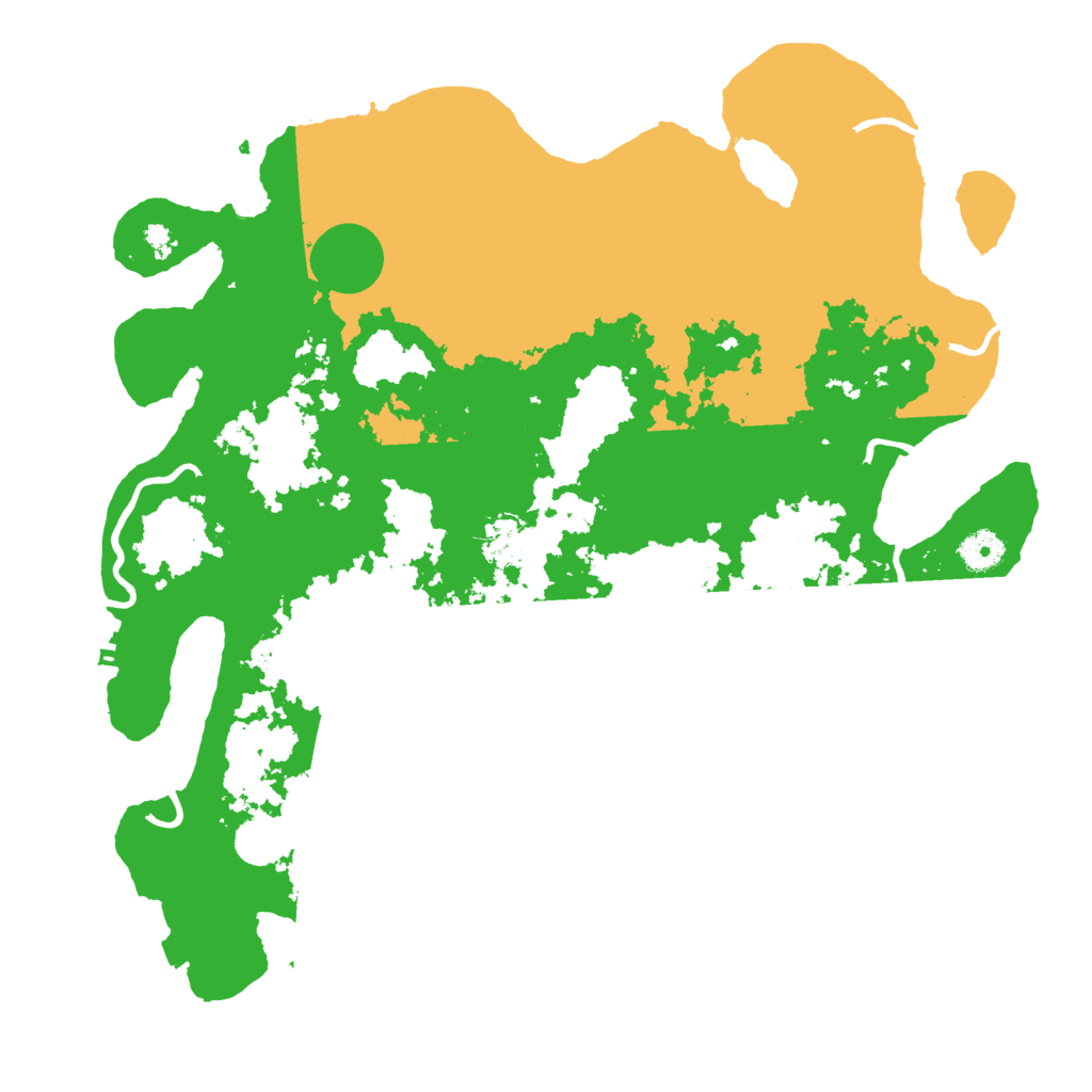 Biome Rust Map: Procedural Map, Size: 4100, Seed: 24642516