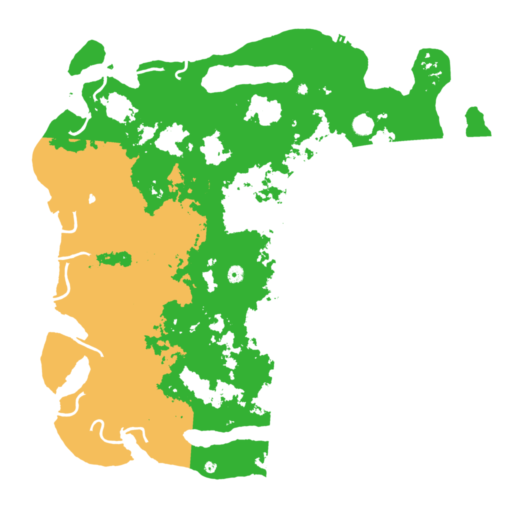 Biome Rust Map: Procedural Map, Size: 4500, Seed: 798668