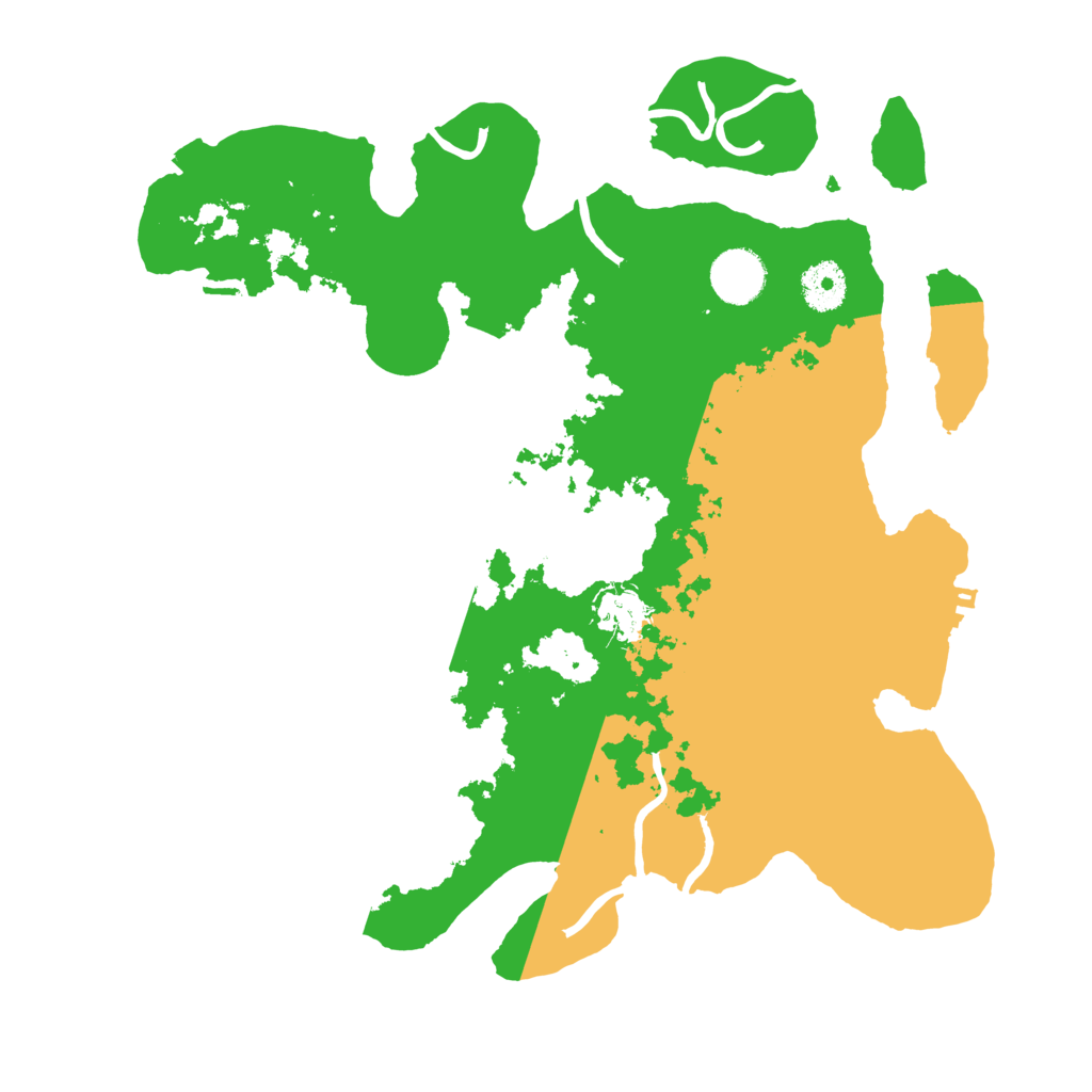 Biome Rust Map: Procedural Map, Size: 3500, Seed: 1807522470