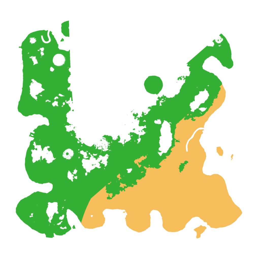 Biome Rust Map: Procedural Map, Size: 3750, Seed: 101923