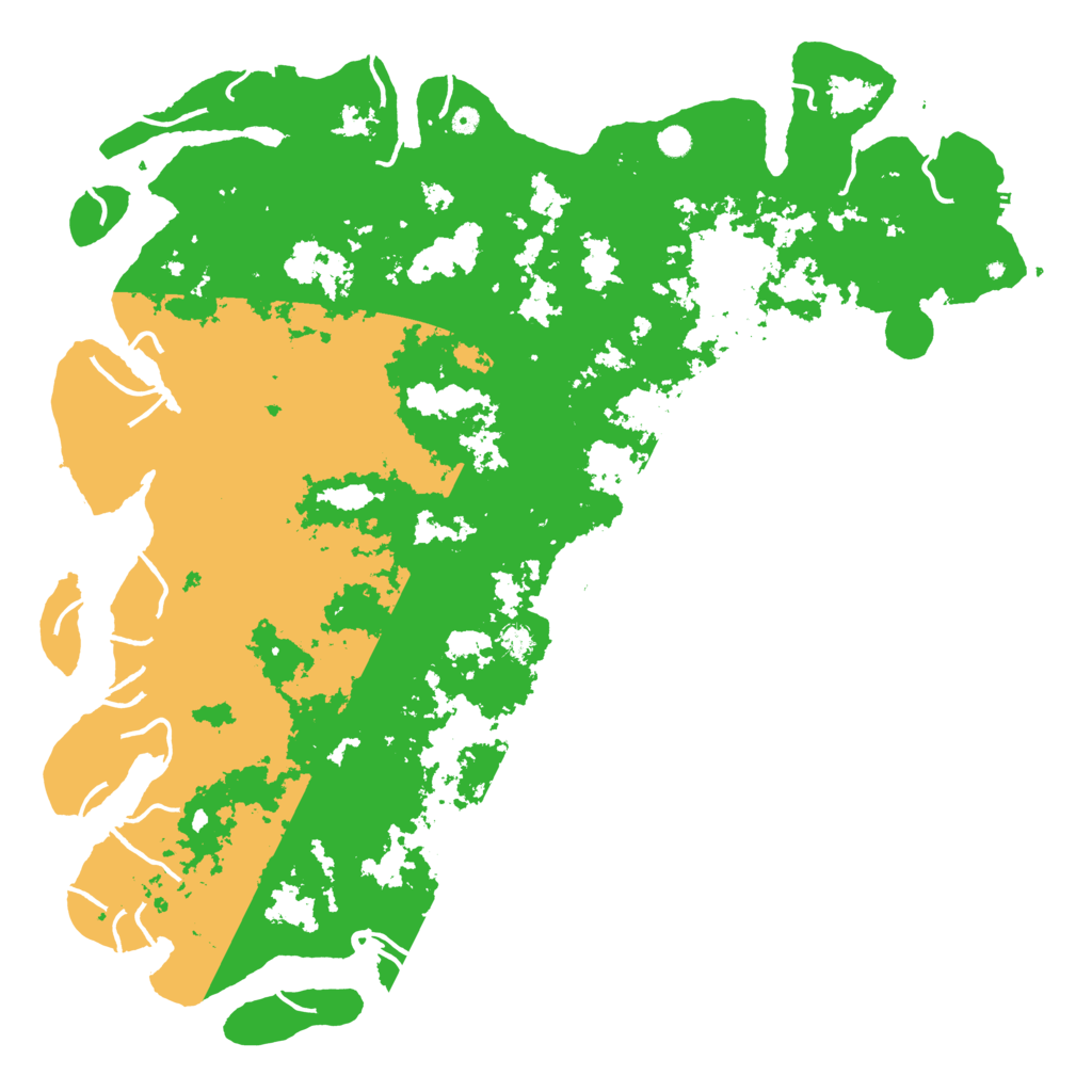 Biome Rust Map: Procedural Map, Size: 6000, Seed: 1856402294