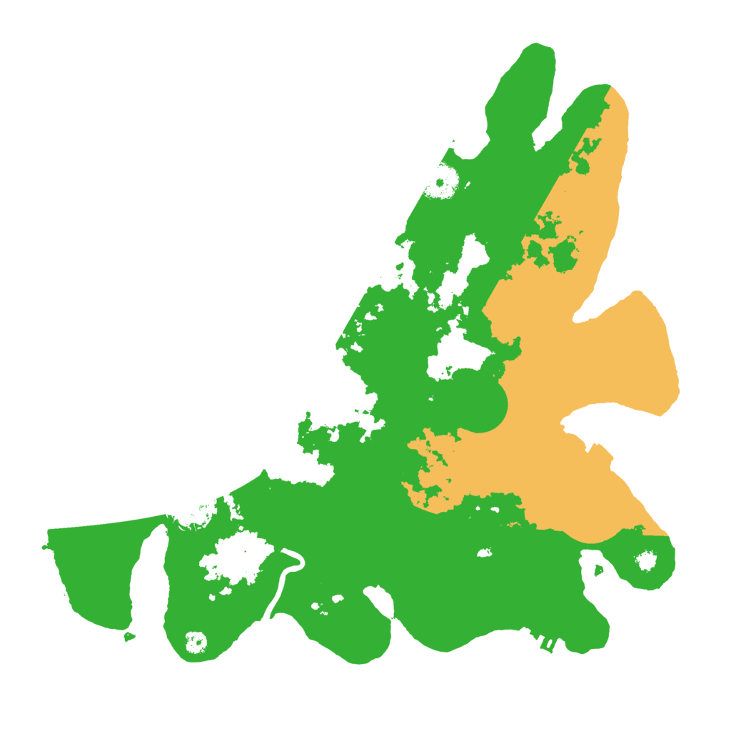 Biome Rust Map: Procedural Map, Size: 3400, Seed: 31936903