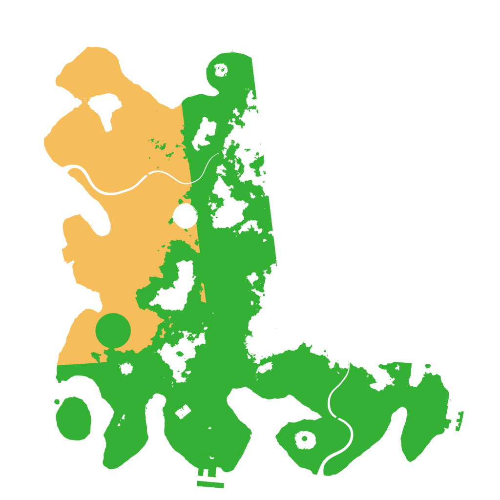 Biome Rust Map: Procedural Map, Size: 3750, Seed: 82269820