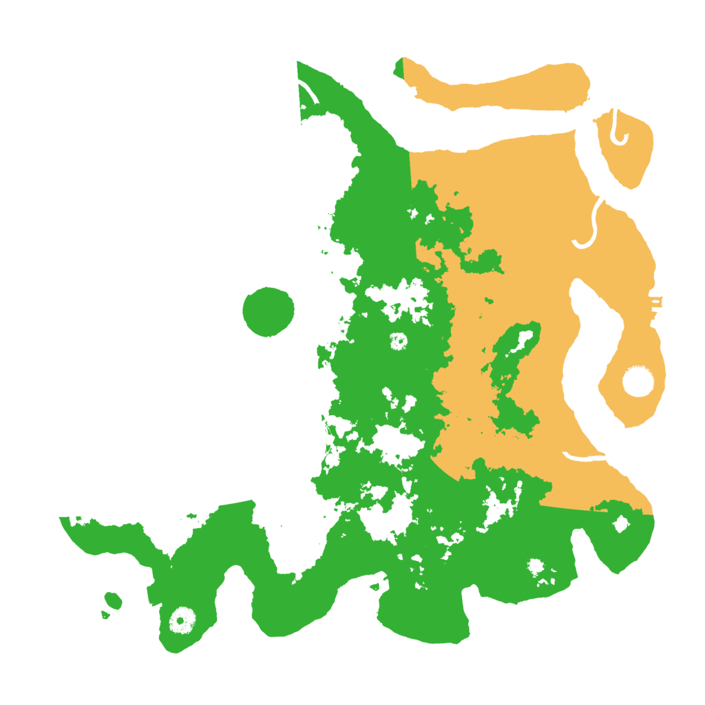 Biome Rust Map: Procedural Map, Size: 4000, Seed: 3200