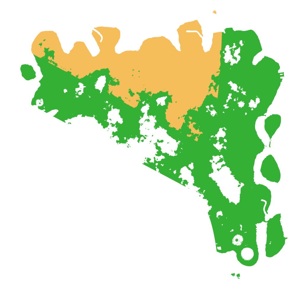 Biome Rust Map: Procedural Map, Size: 4250, Seed: 998062