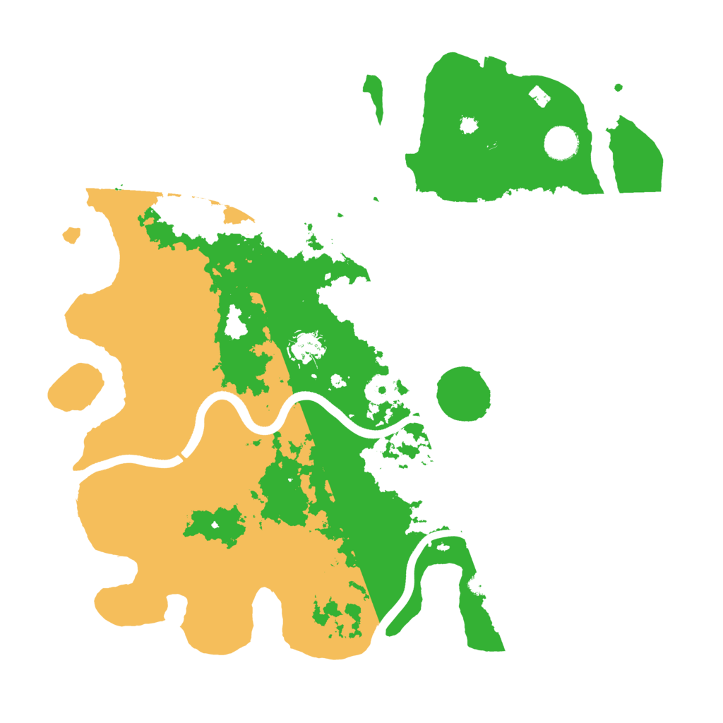 Biome Rust Map: Procedural Map, Size: 3750, Seed: 306436