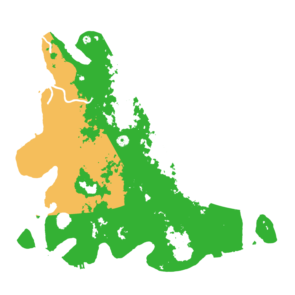 Biome Rust Map: Procedural Map, Size: 3800, Seed: 82935871