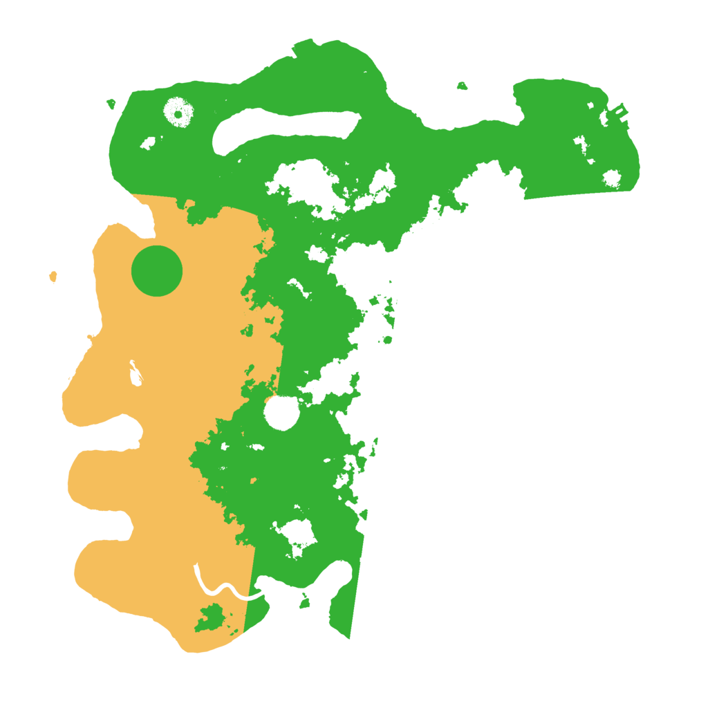 Biome Rust Map: Procedural Map, Size: 3650, Seed: 511980288