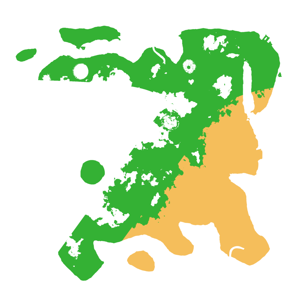 Biome Rust Map: Procedural Map, Size: 3500, Seed: 1860178886