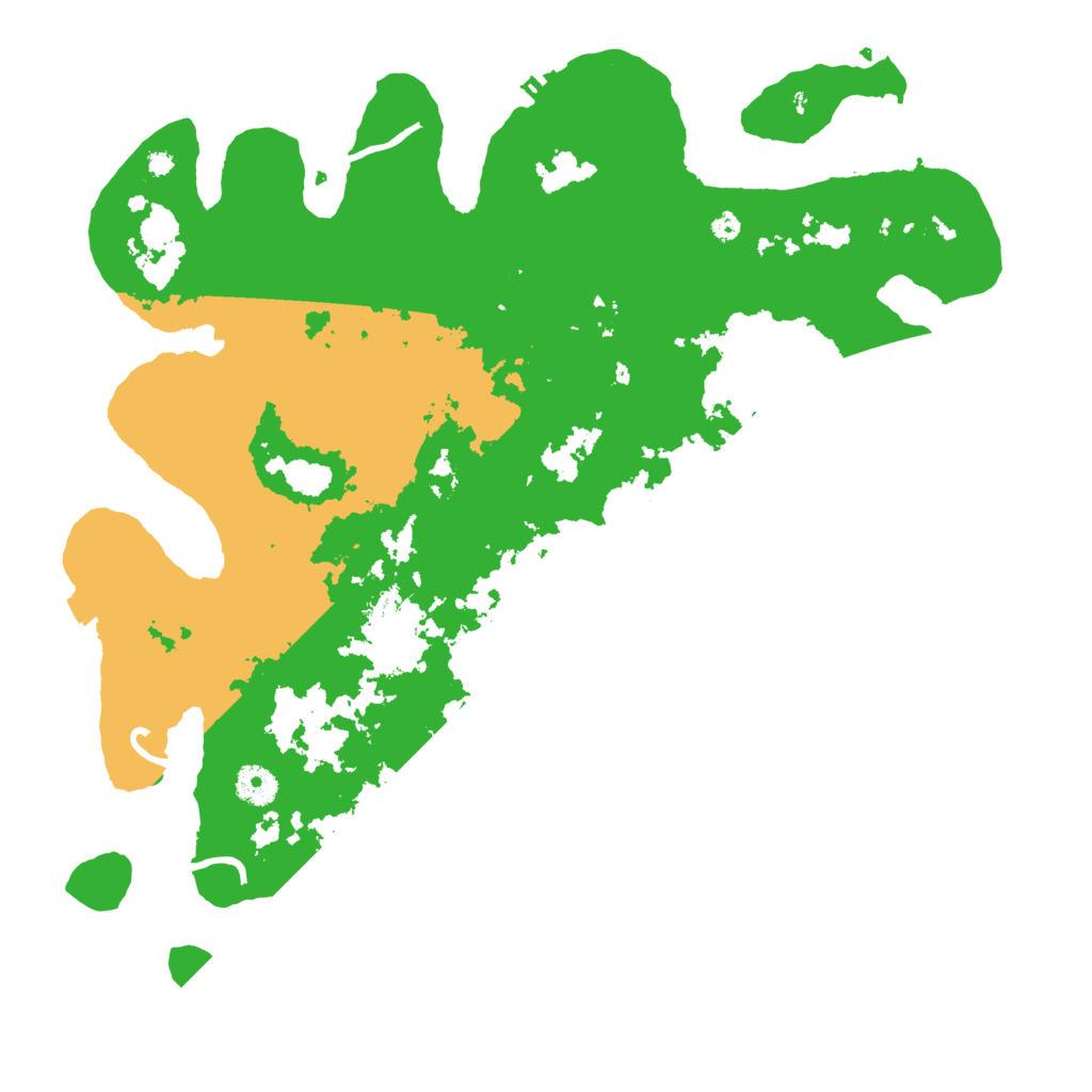 Biome Rust Map: Procedural Map, Size: 4000, Seed: 445