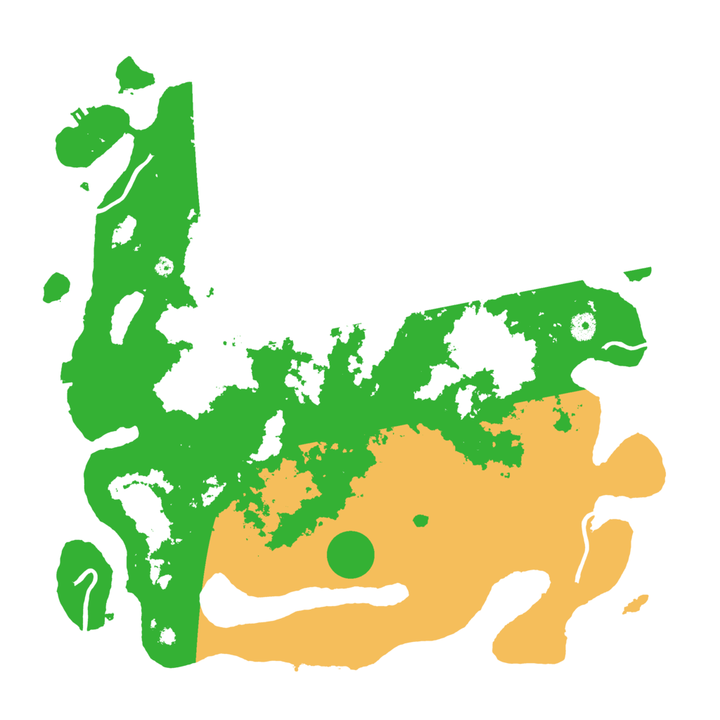 Biome Rust Map: Procedural Map, Size: 4000, Seed: 24198635