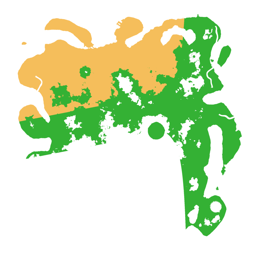 Biome Rust Map: Procedural Map, Size: 4000, Seed: 853378964