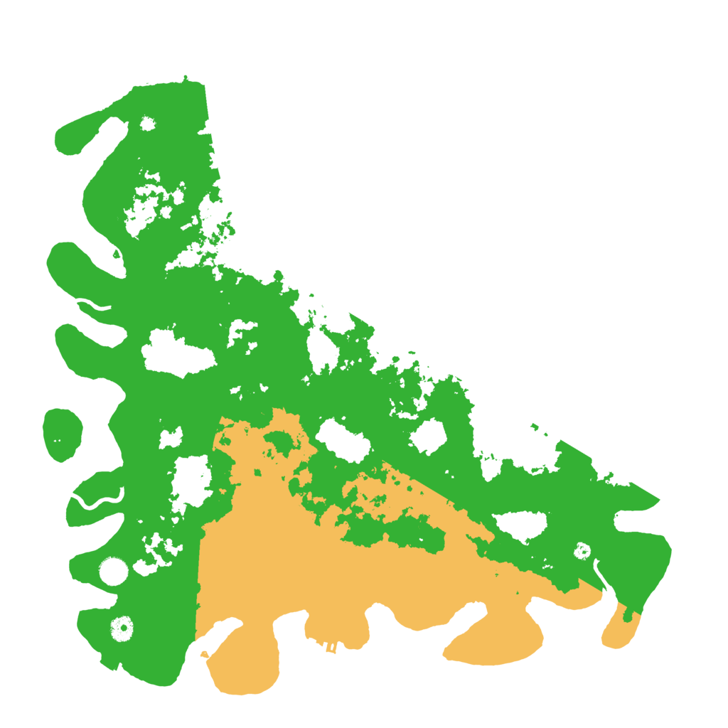 Biome Rust Map: Procedural Map, Size: 4500, Seed: 87101923