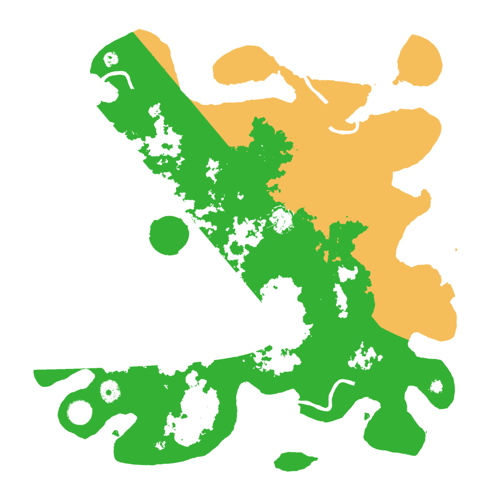 Biome Rust Map: Procedural Map, Size: 3600, Seed: 1737977874
