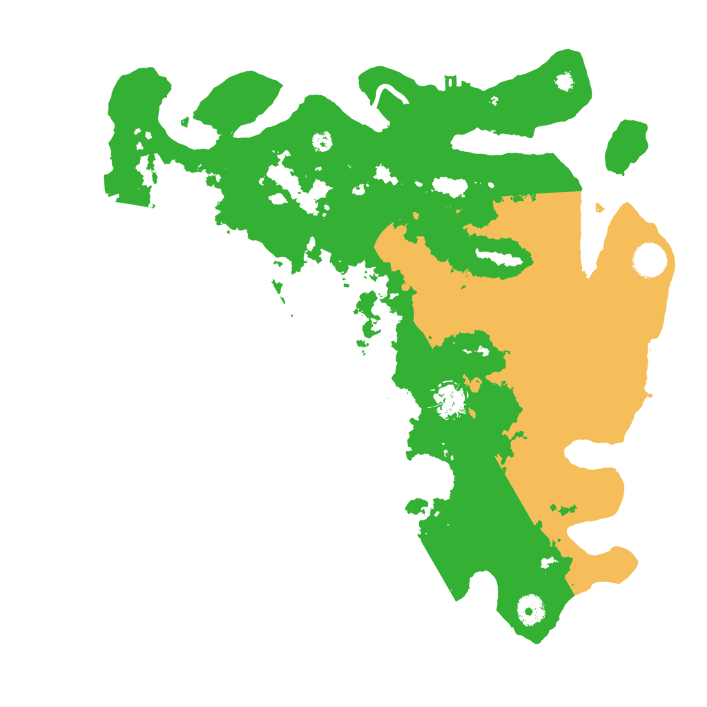 Biome Rust Map: Procedural Map, Size: 3650, Seed: 29164
