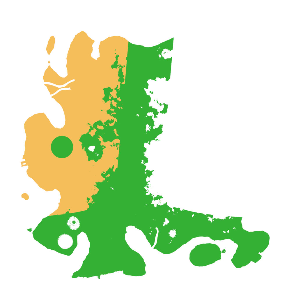 Biome Rust Map: Procedural Map, Size: 3550, Seed: 82150483