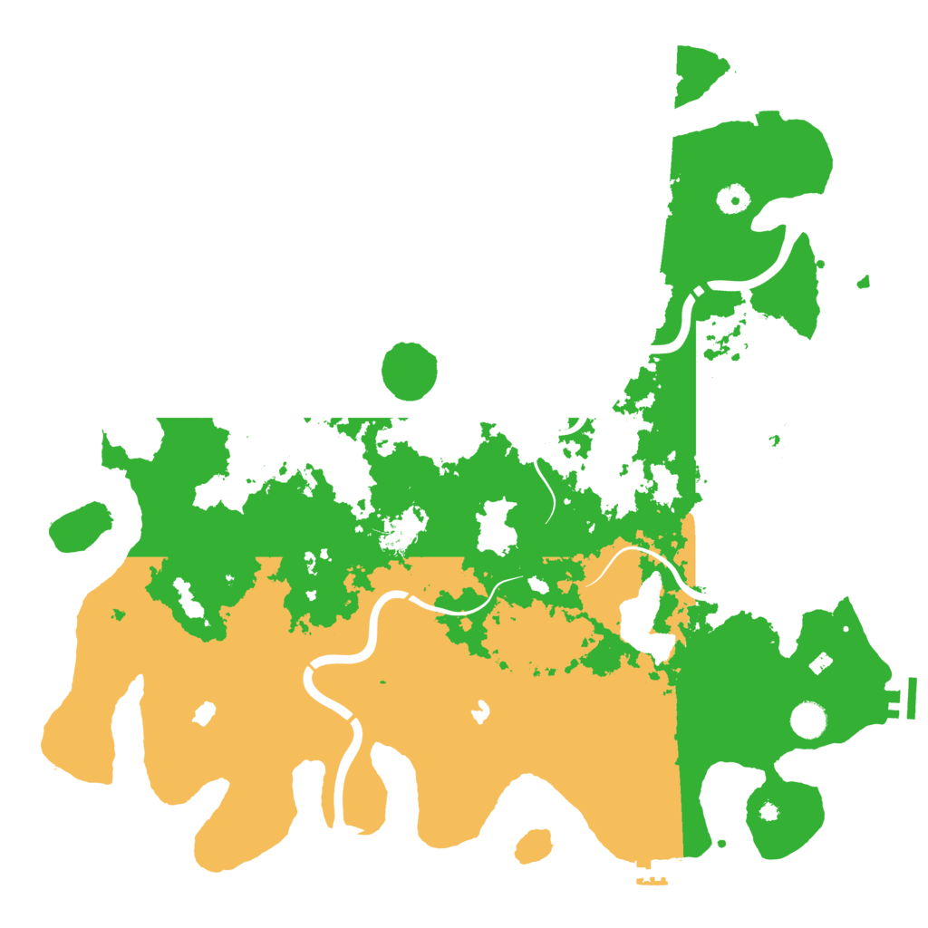 Biome Rust Map: Procedural Map, Size: 4500, Seed: 1480373336