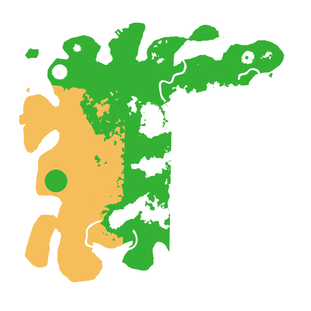 Biome Rust Map: Procedural Map, Size: 3650, Seed: 1713370