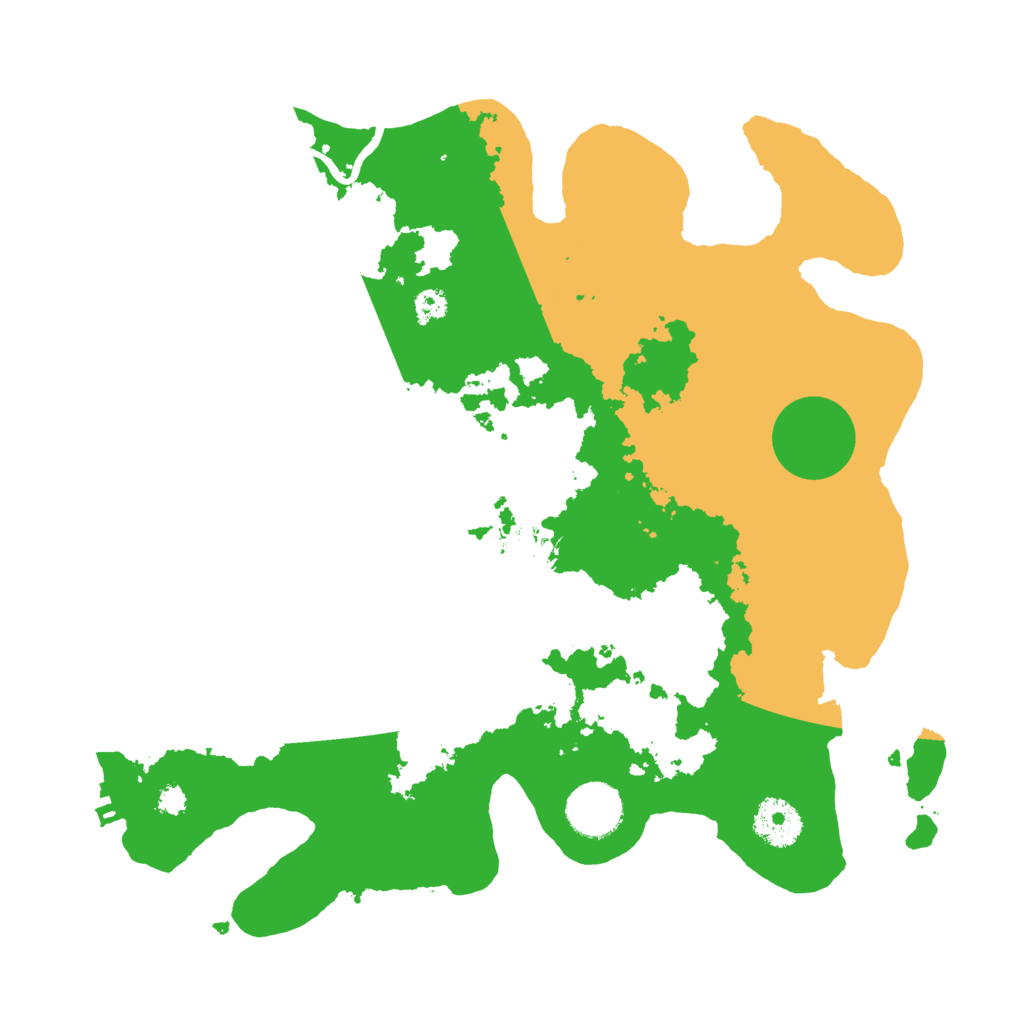 Biome Rust Map: Procedural Map, Size: 3250, Seed: 1115343885