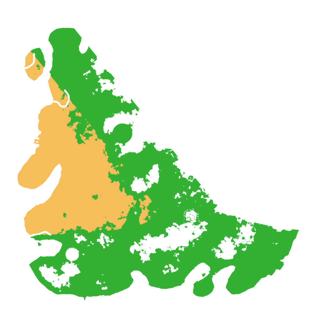 Biome Rust Map: Procedural Map, Size: 4300, Seed: 38656505