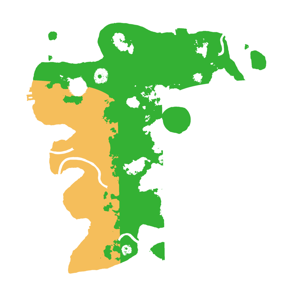 Biome Rust Map: Procedural Map, Size: 3000, Seed: 625503
