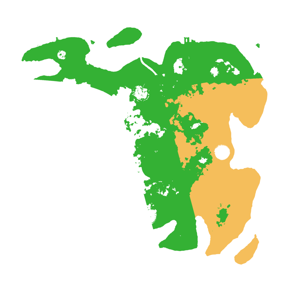 Biome Rust Map: Procedural Map, Size: 3450, Seed: 60286405