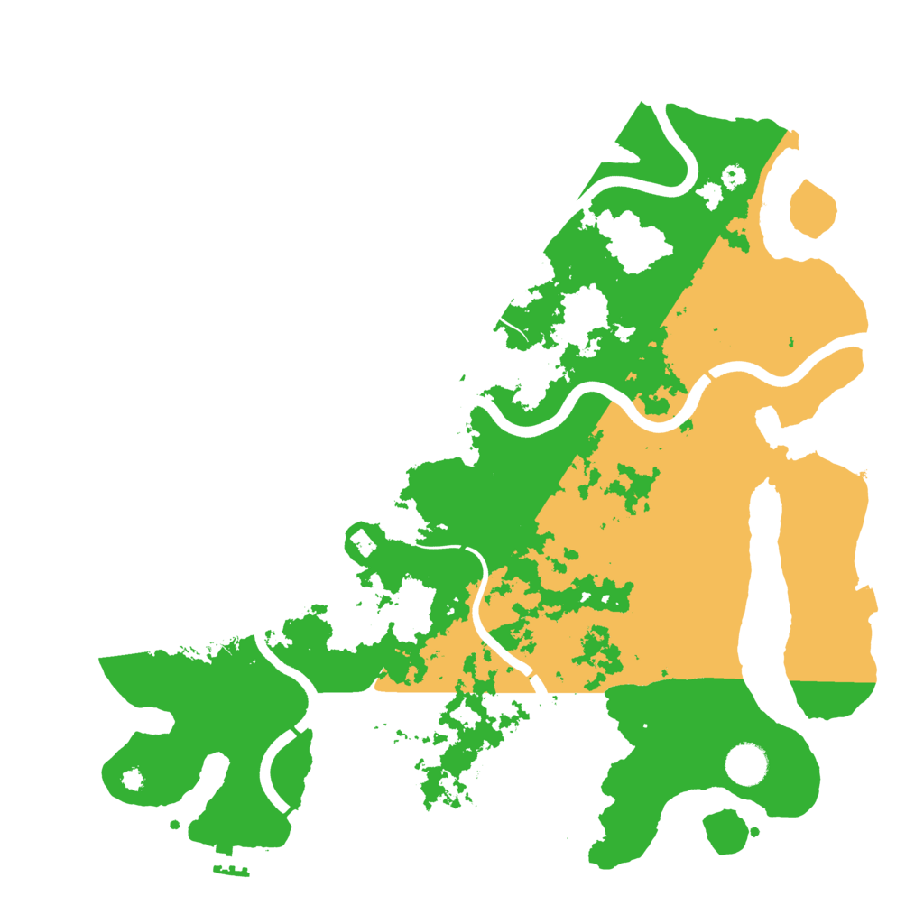 Biome Rust Map: Procedural Map, Size: 3850, Seed: 170251500