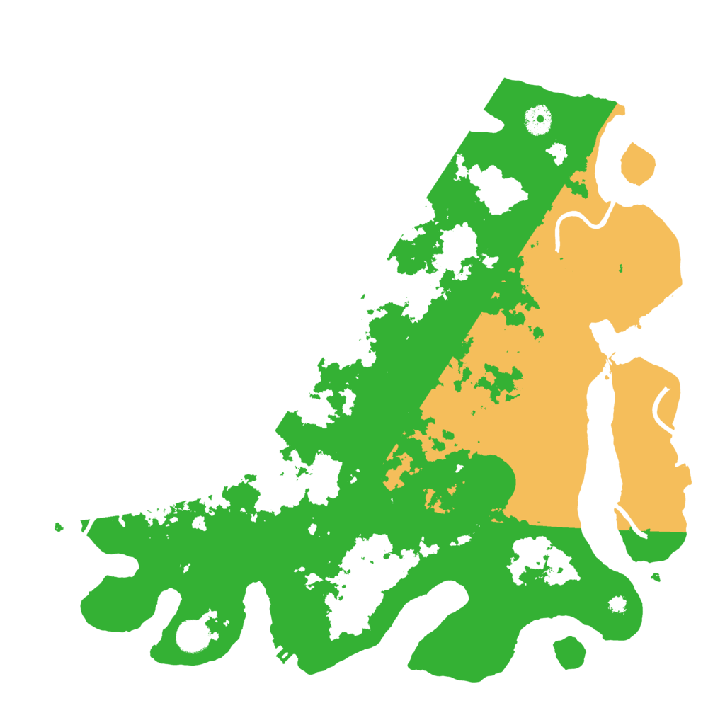 Biome Rust Map: Procedural Map, Size: 3850, Seed: 170251500