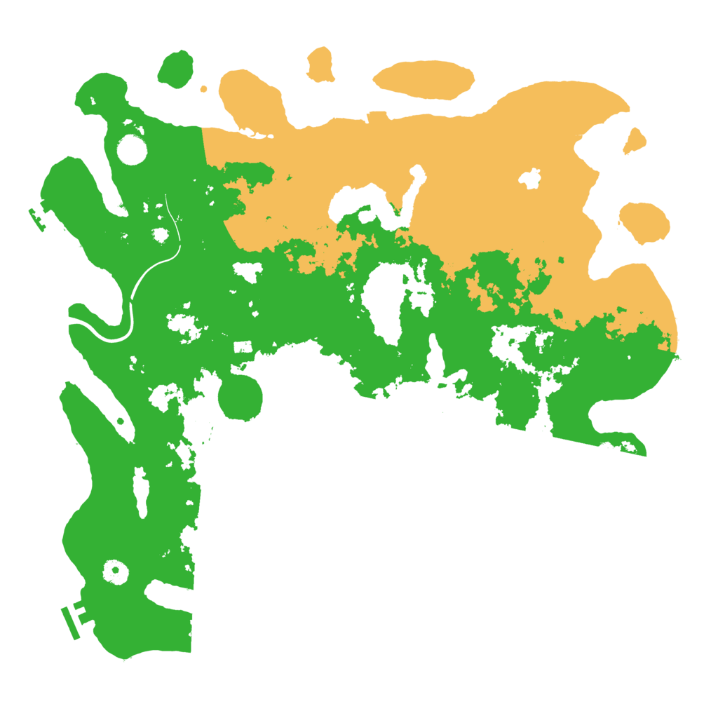 Biome Rust Map: Procedural Map, Size: 4250, Seed: 7448882