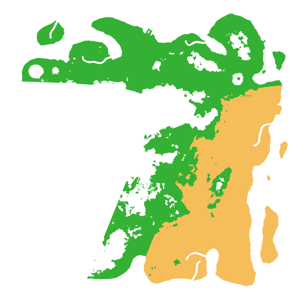 Biome Rust Map: Procedural Map, Size: 3900, Seed: 24562927