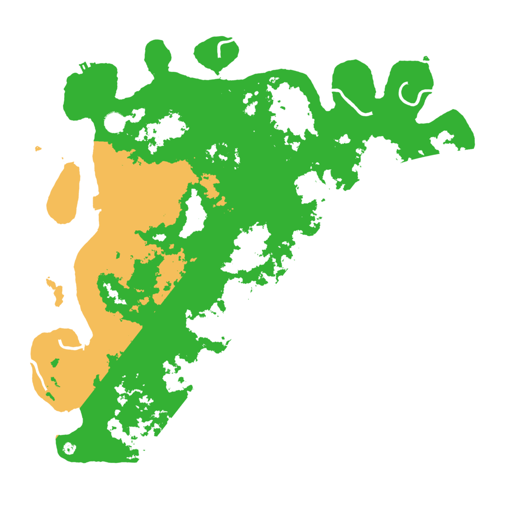Biome Rust Map: Procedural Map, Size: 4400, Seed: 97490927