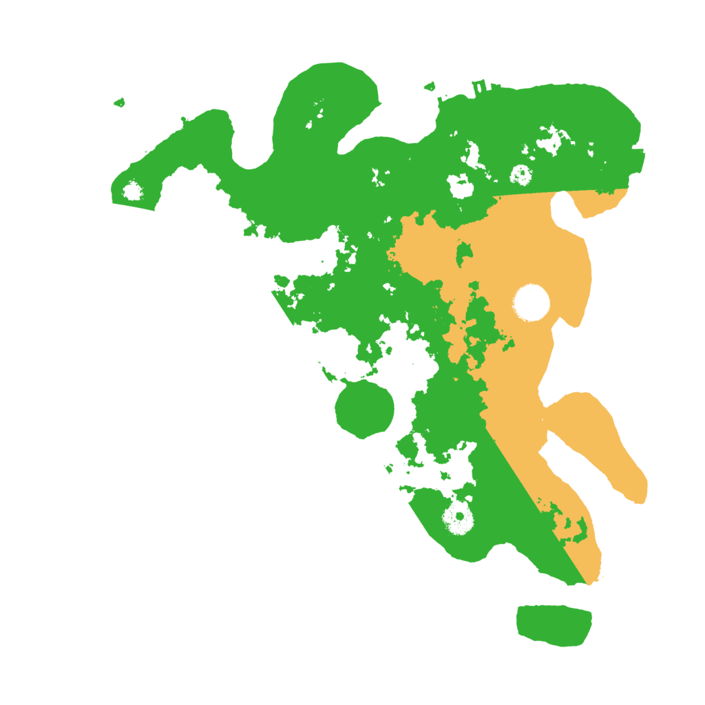 Biome Rust Map: Procedural Map, Size: 3400, Seed: 86281578
