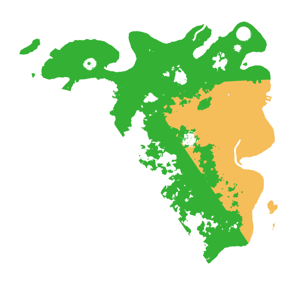 Biome Rust Map: Procedural Map, Size: 3650, Seed: 89269639