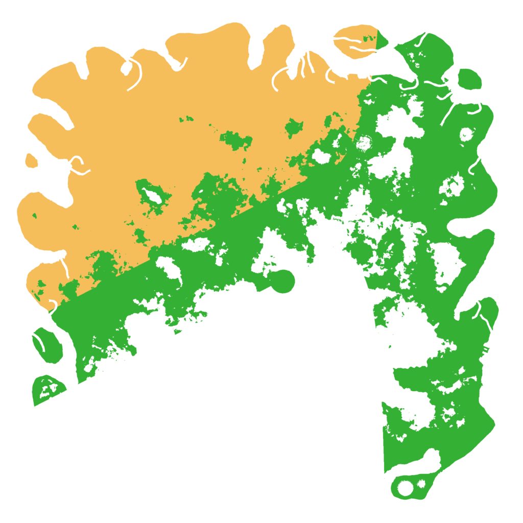 Biome Rust Map: Procedural Map, Size: 6000, Seed: 1000000